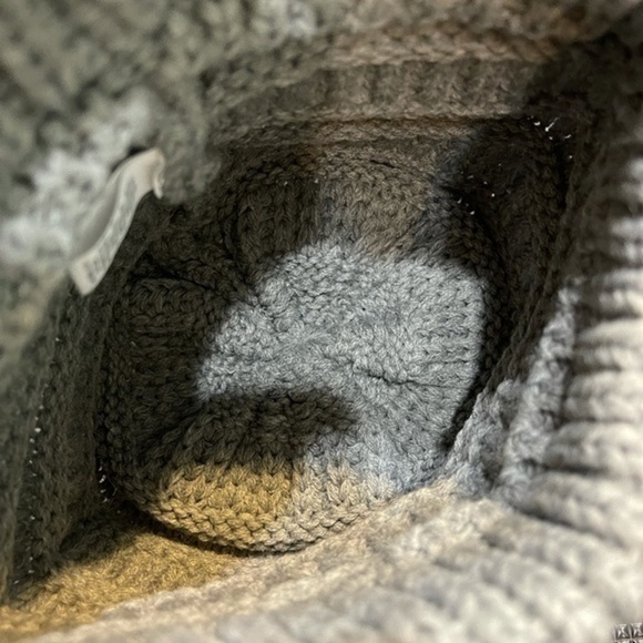 Modena knit gray Beanie Hat - Picture 6 of 6